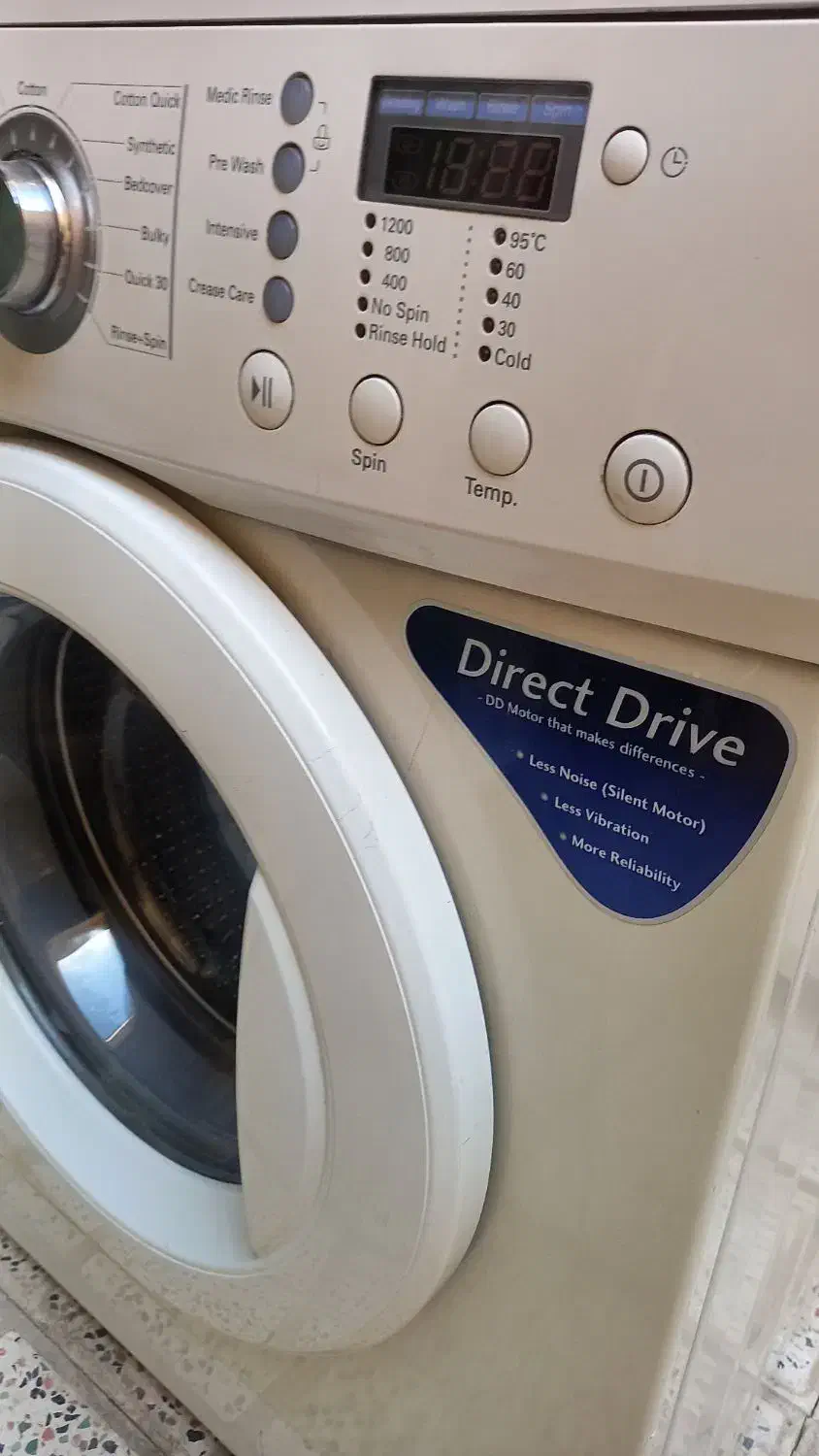 لباسشویی۷کیلویی ال جی کره ای|ماشین لباسشویی و خشک‌کن لباس|اصفهان, ملک‌شهر|دیوار