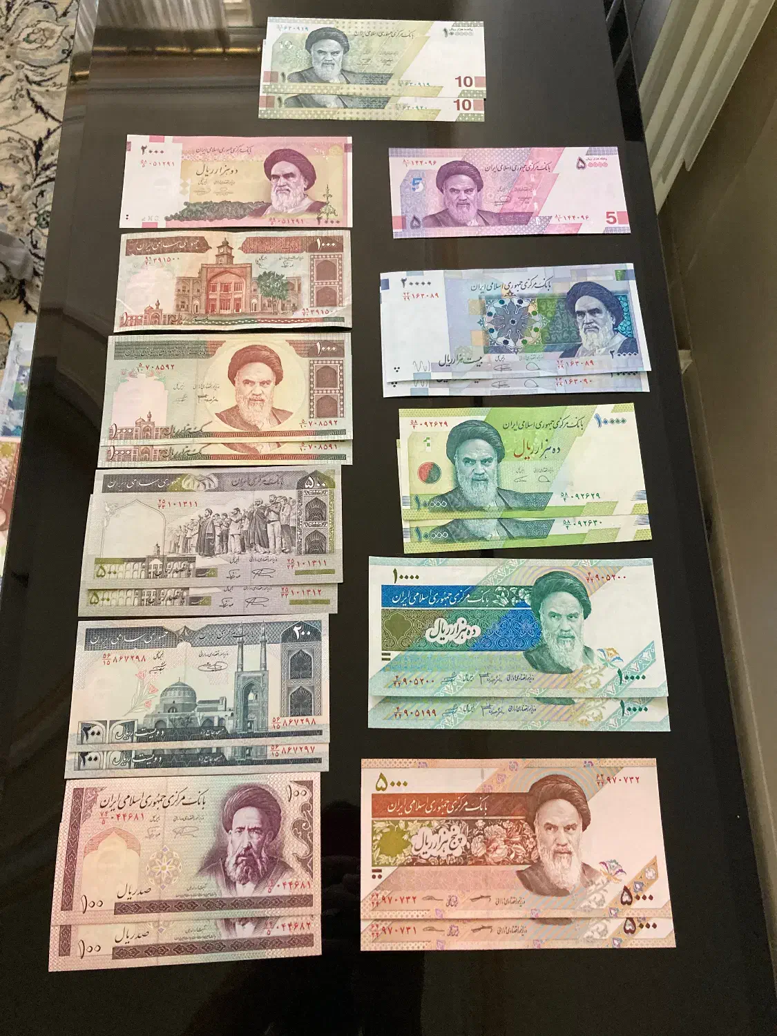 ست بی نظیر و کلکسیونی اسکناس ۹ جفت ، ۱۲ مدل اسکناس|کلکسیون سکه، تمبر، اسکناس|یزد, |دیوار