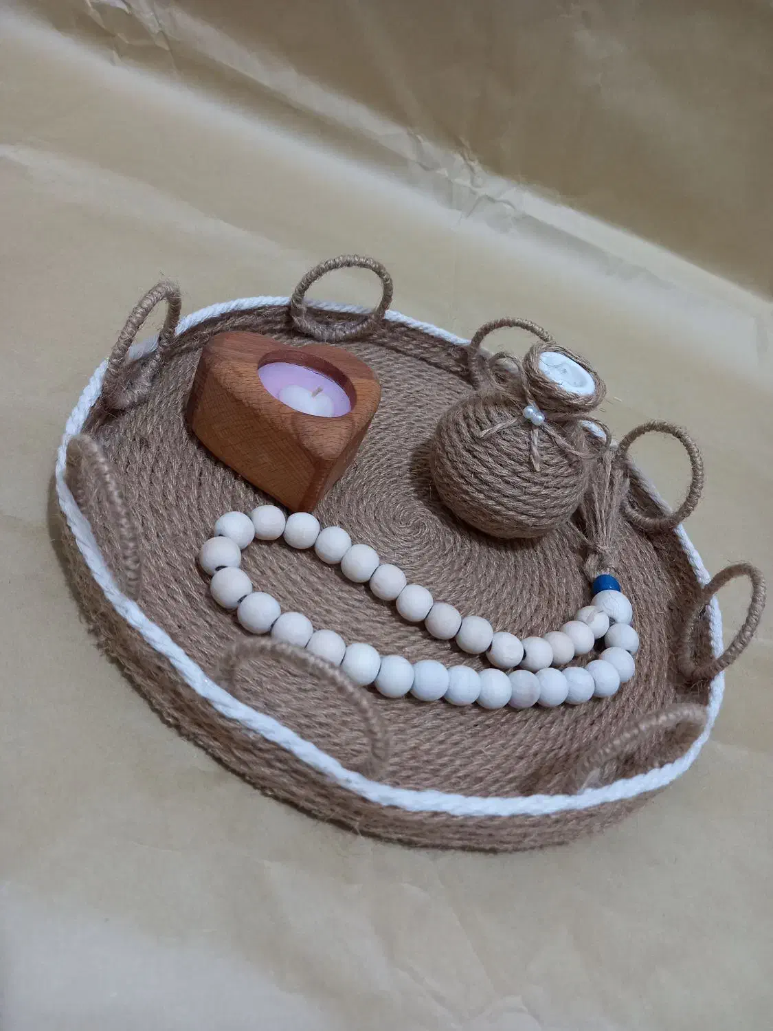 سینی پینترستی کنفی|صنایع دستی و سایر لوازم تزئینی|رشت, عینک|دیوار