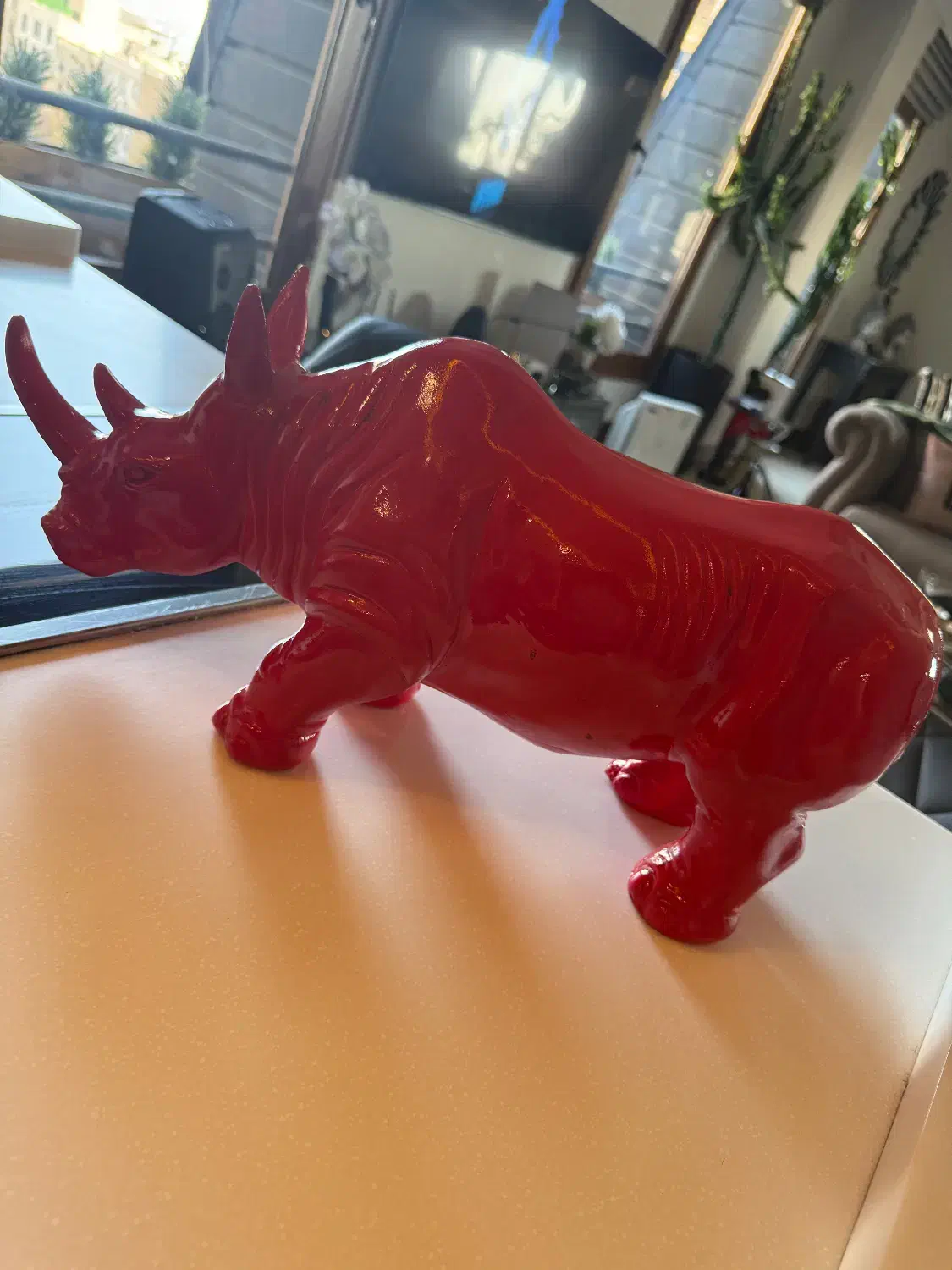 مجسمه کرگدن|مجسمه، تندیس، ماکت|تهران, نیاوران|دیوار