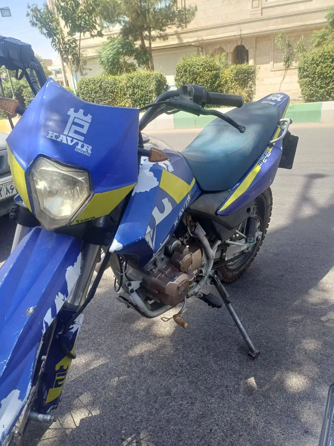 موتور تریل کویر 250cc|موتورسیکلت|سمنان, |دیوار