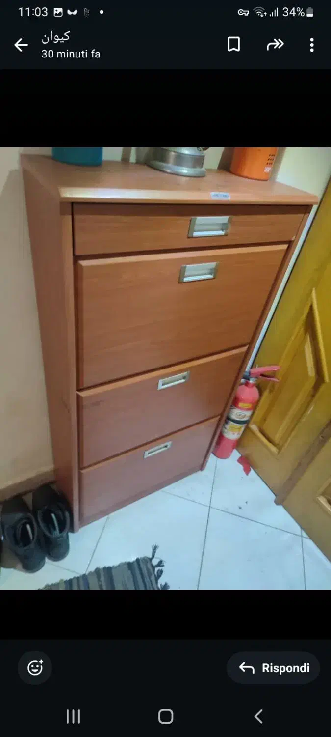 جاکفشی نو|جاکفشی، کمد، دراور|رشت, بلوار گیلان|دیوار