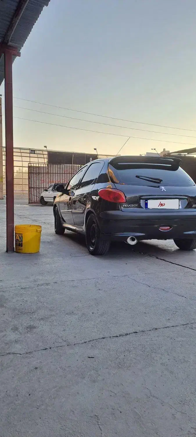 ۲۰۶ تیپ ۳ فرانسه/فنی سالم/شاسی سالم|خودرو سواری و وانت|فردیس, شهرک راه آهن|دیوار