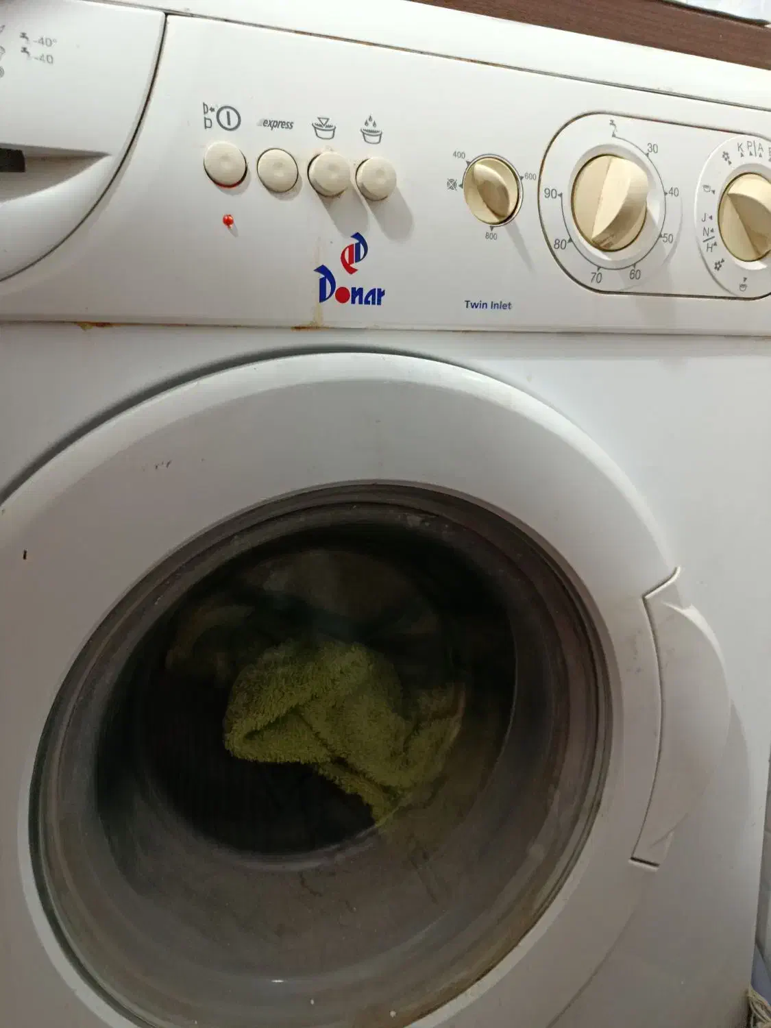 ماشبن لباسشویی معاوضه با دوقلو|ماشین لباسشویی و خشککن لباس|قیدار, |دیوار