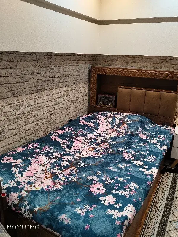 تخت تک نفره چوبی عرض 120|تخت و سرویس خواب|دورود, |دیوار