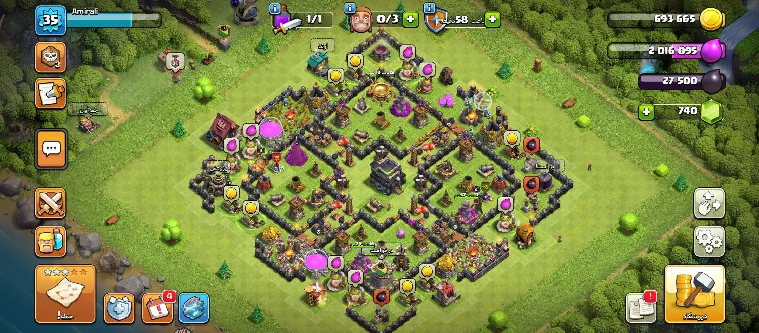 اکانت کلش|کنسول، بازی ویدئویی و آنلاین|زنجان, |دیوار