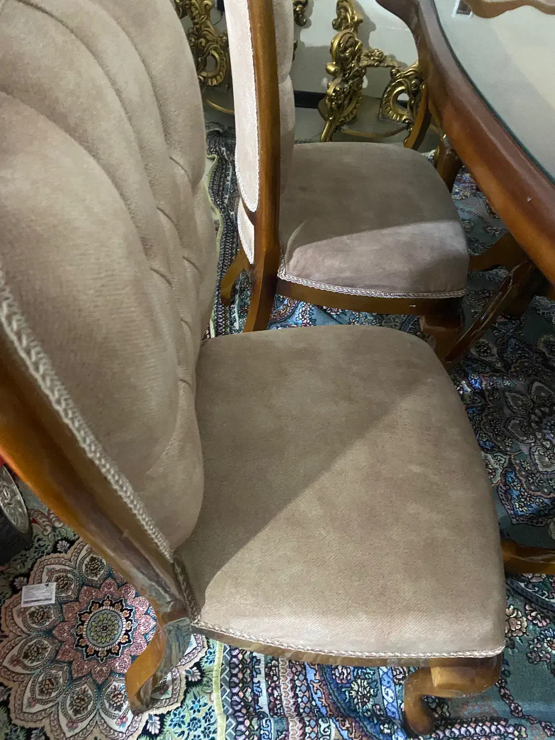 میز ناهار خوری ۶ نفره چوب راش|میز و صندلی غذاخوری|ساوه, |دیوار