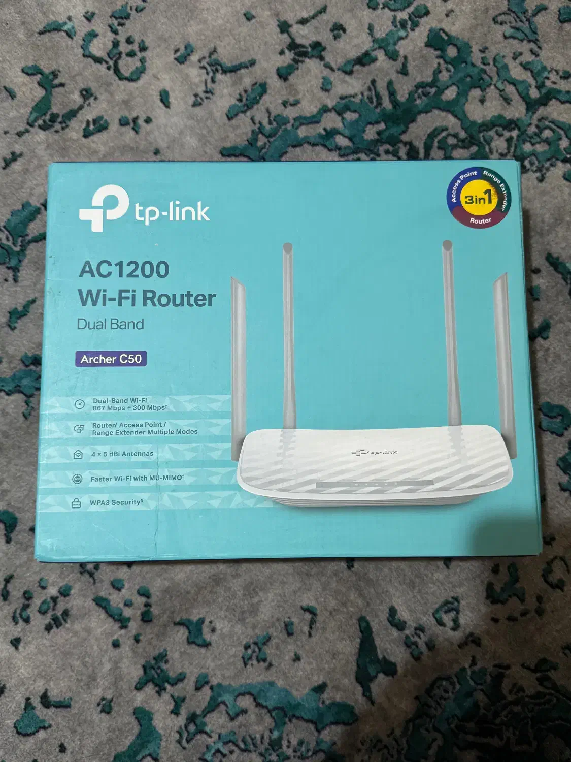مدم tp-link مدل archer C50|مودم و تجهیزات شبکه|تهران, میرداماد|دیوار