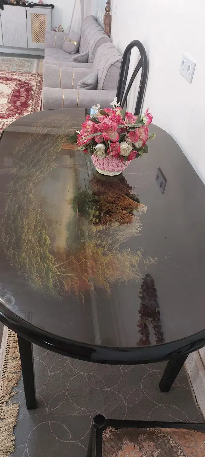 میز غدا خوری نو|میز و صندلی غذاخوری|اشتهارد, |دیوار