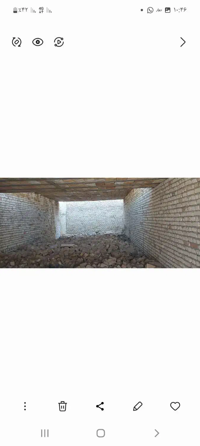 فروش یک با منزل مسکونی نیمه کاره|فروش خانه و ویلا|کاشان, حسن آباد|دیوار