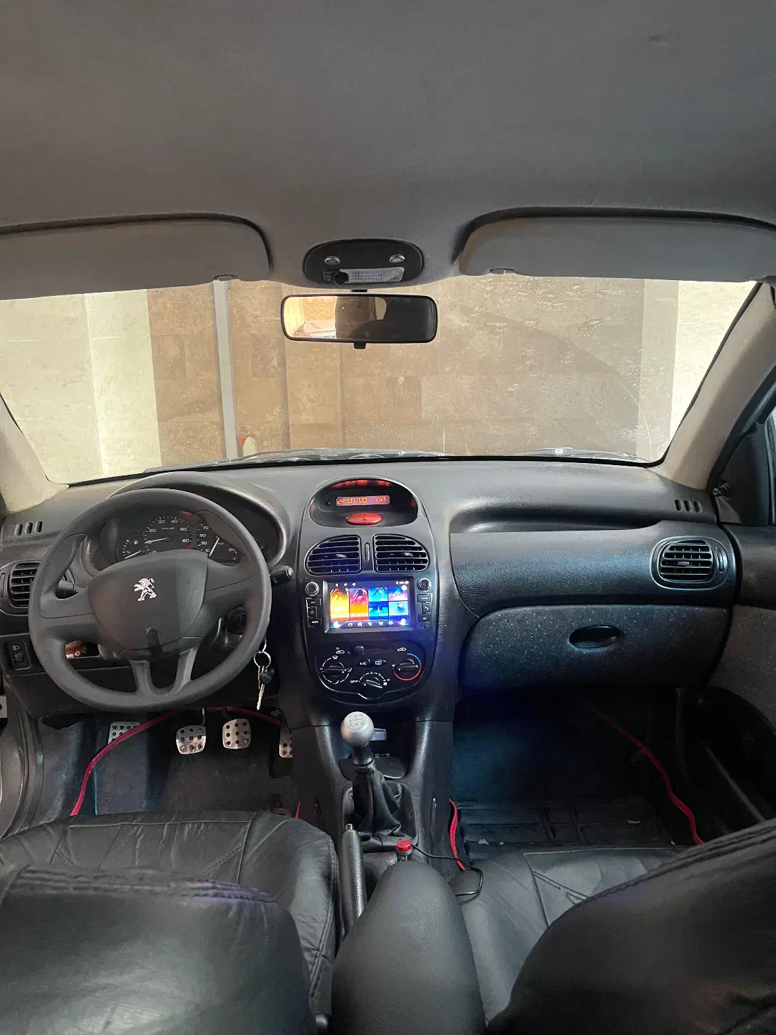 پژو ۲۰۶ فرانسه خانگی کاملا سالم|خودرو سواری و وانت|رشت, نیکمرام|دیوار