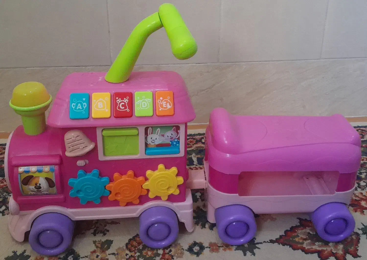 واکر قطار آموزشی موزیکال|اسباب و اثاث بچه|بیرجند, |دیوار