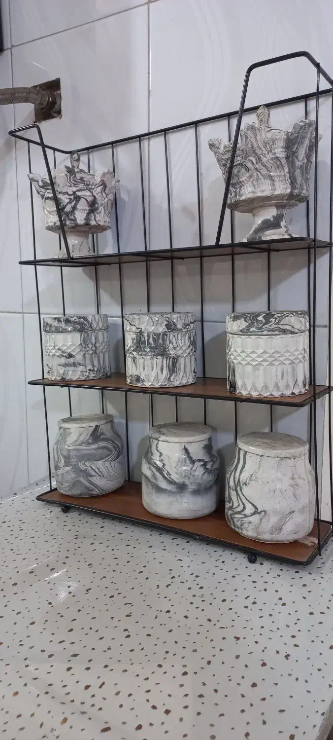 پاسماوری و گلاب پاش آنتیک|کلکسیون اشیاء عتیقه|مشکیندشت, |دیوار