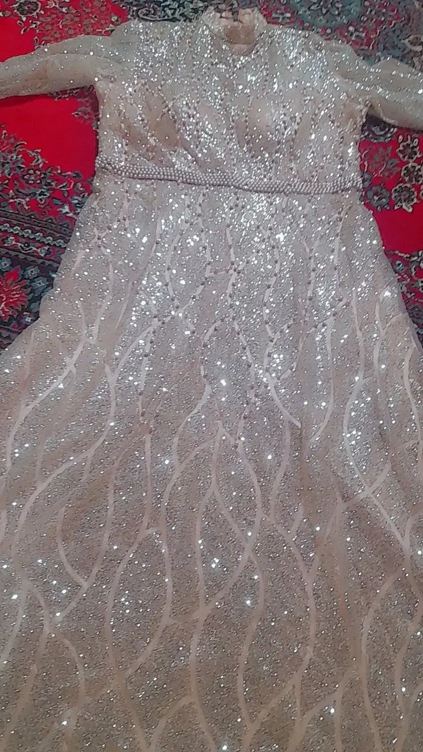 پیراهن مجلسی مرواریدی|لباس|تالش, هشتپر|دیوار