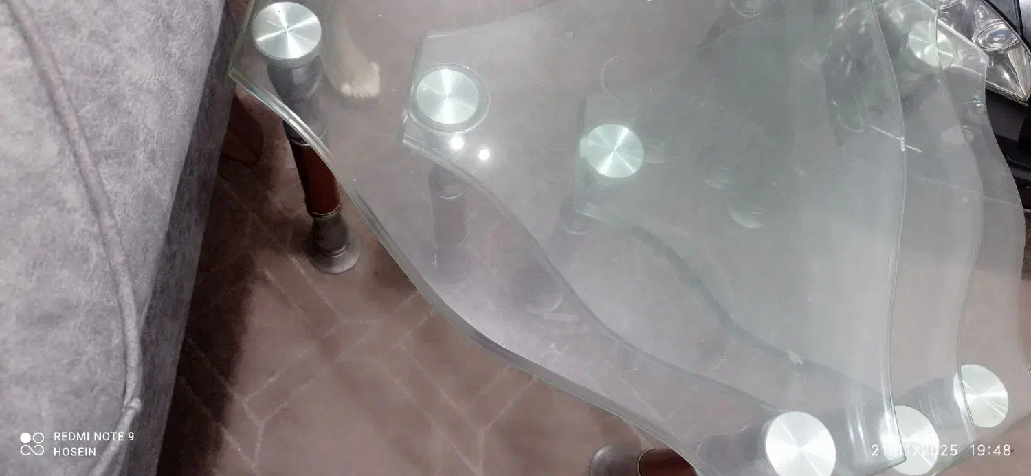 گل میز شیشه ای سه تیکه|مبلمان خانگی و میز عسلی|اهواز, فاز ۱ پادادشهر|دیوار