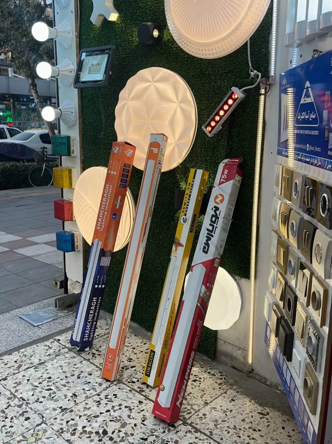 مهتابی ال ای دی|لامپ و چراغ|مشهد, طلاب|دیوار