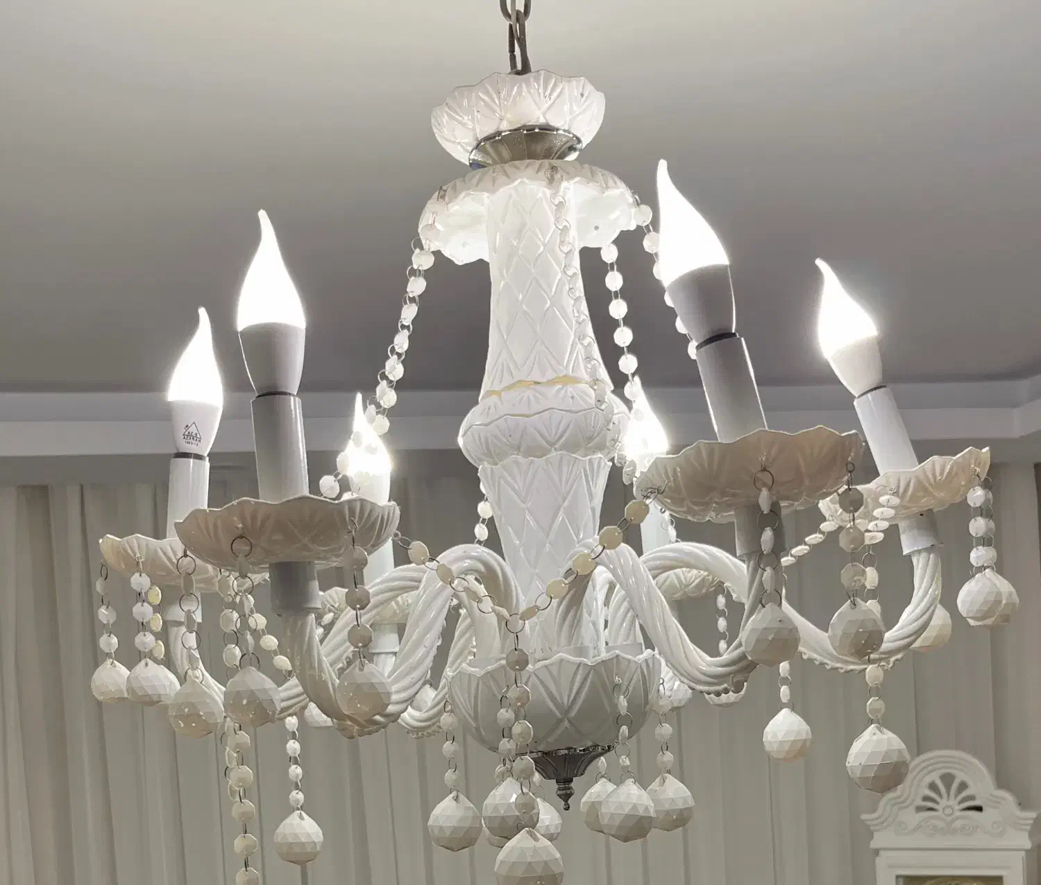 لوستر|لوستر و چراغ آویز|کرج, برغان|دیوار