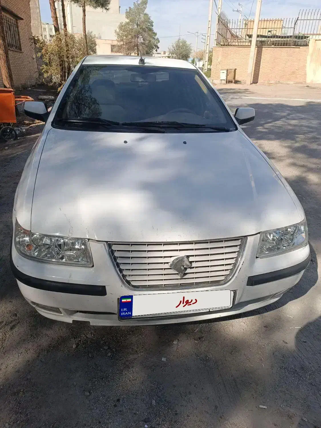 سمند if7 دوگانه سوز کارخانه مدل ۹۷ . رنگ سفید|خودرو سواری و وانت|سمنان, |دیوار