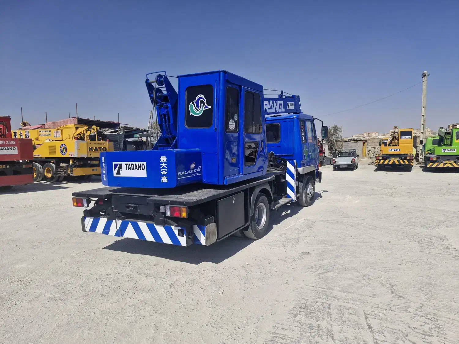 جرثقیل۷تن فسو تادانو|خودرو سنگین|تهران, استاد معین|دیوار