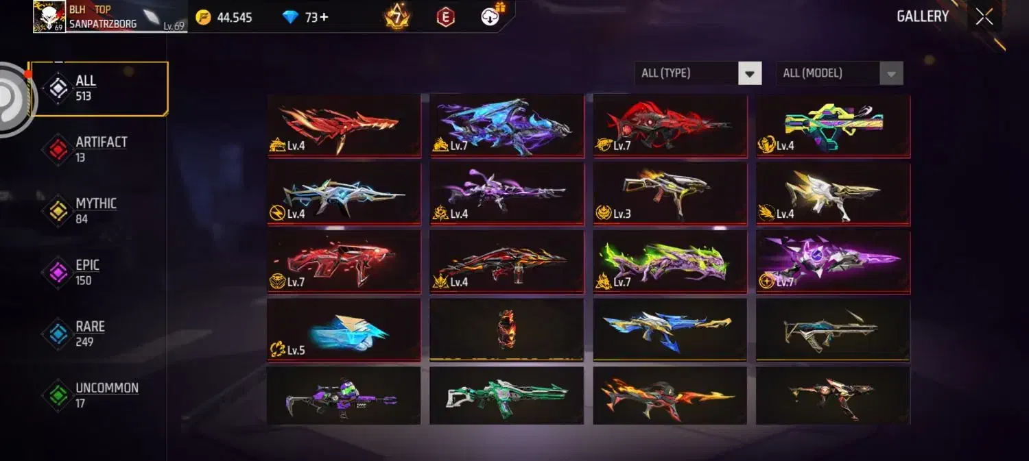 اکانت فری فایر|کنسول، بازی ویدئویی و آنلاین|تهران, ترمینال غرب|دیوار