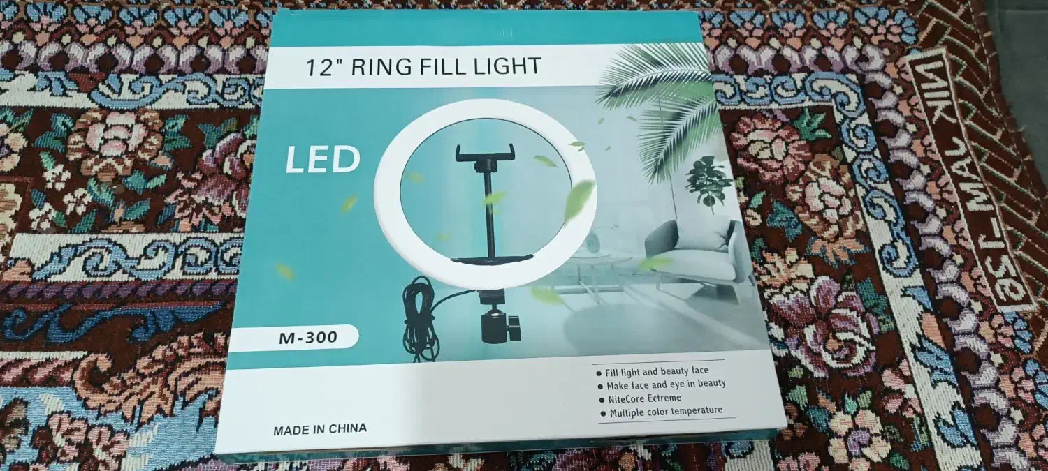 رینگ لایت 12 اینچ|دوربین عکاسی و فیلمبرداری|خرمشهر, |دیوار