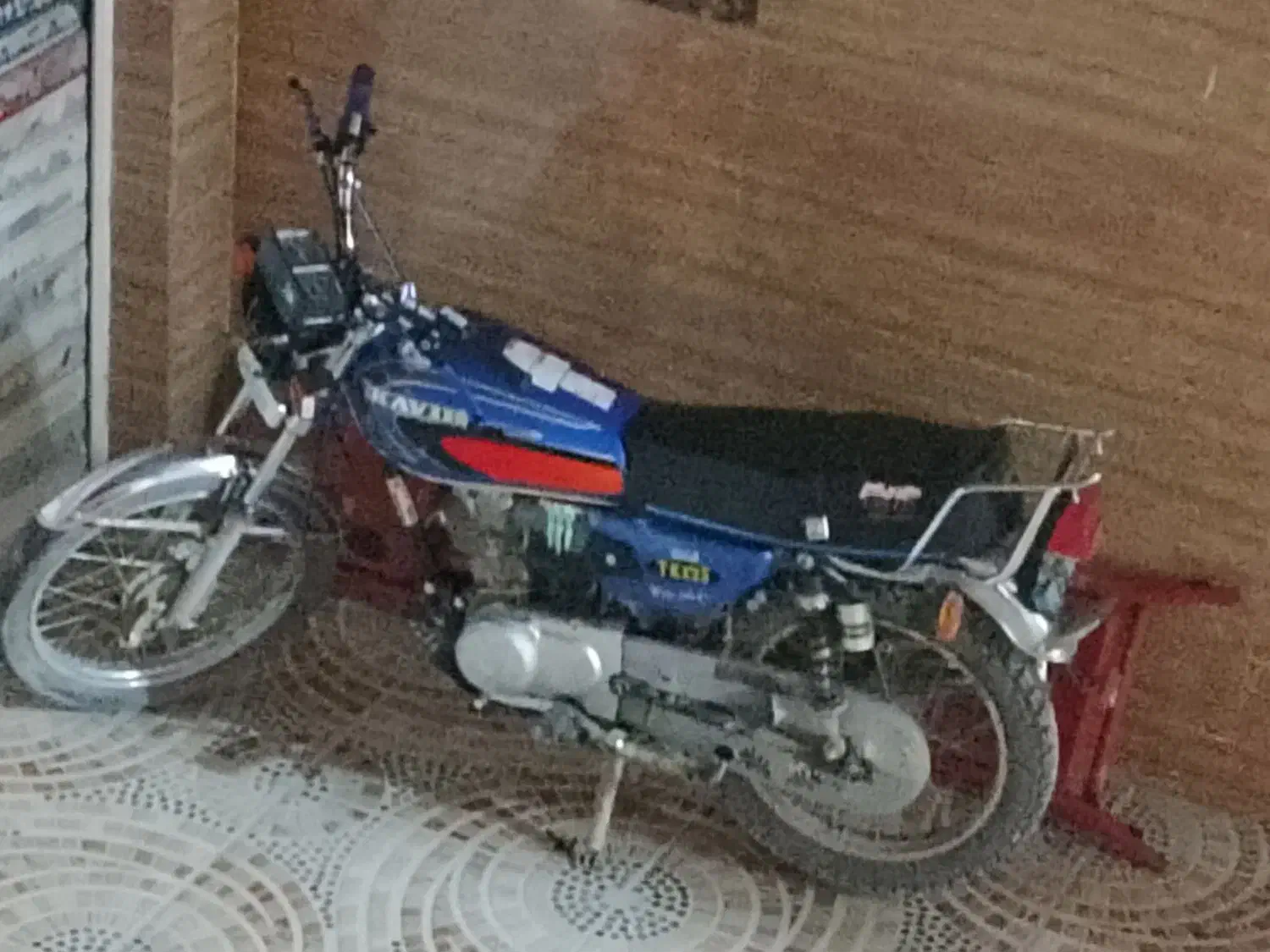 موتور125مزایده|موتورسیکلت|سرپل ذهاب, |دیوار