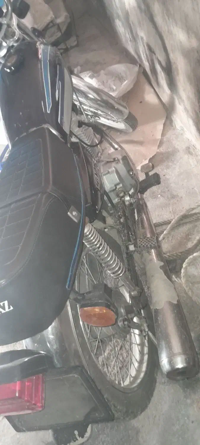 موتور ۱۲۵ استارتی مزایدع|موتورسیکلت|کردکوی, |دیوار