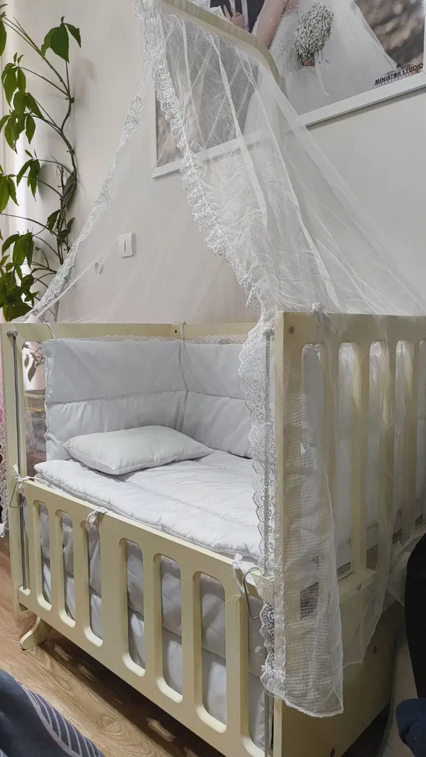 تخت کنار مادر|تخت و صندلی بچه|فردیس, شهرک ۱۱۰|دیوار