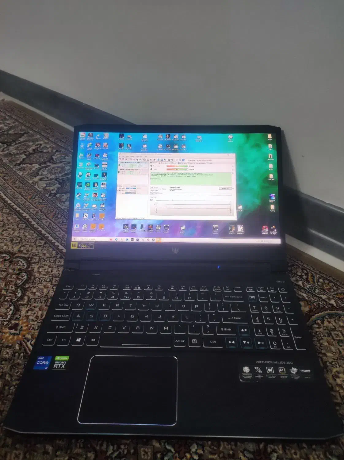 acer predator helios 300|رایانه همراه|اصفهان, فیض|دیوار