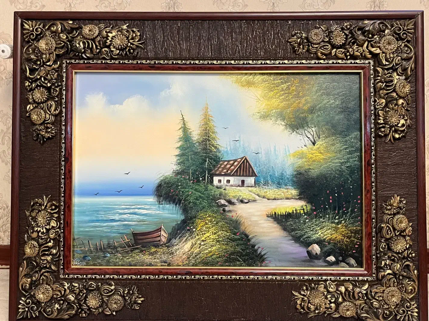 تابلو نقاشی|تابلو، نقاشی، عکس|تهران, آبشار تهران (دریاچه)|دیوار