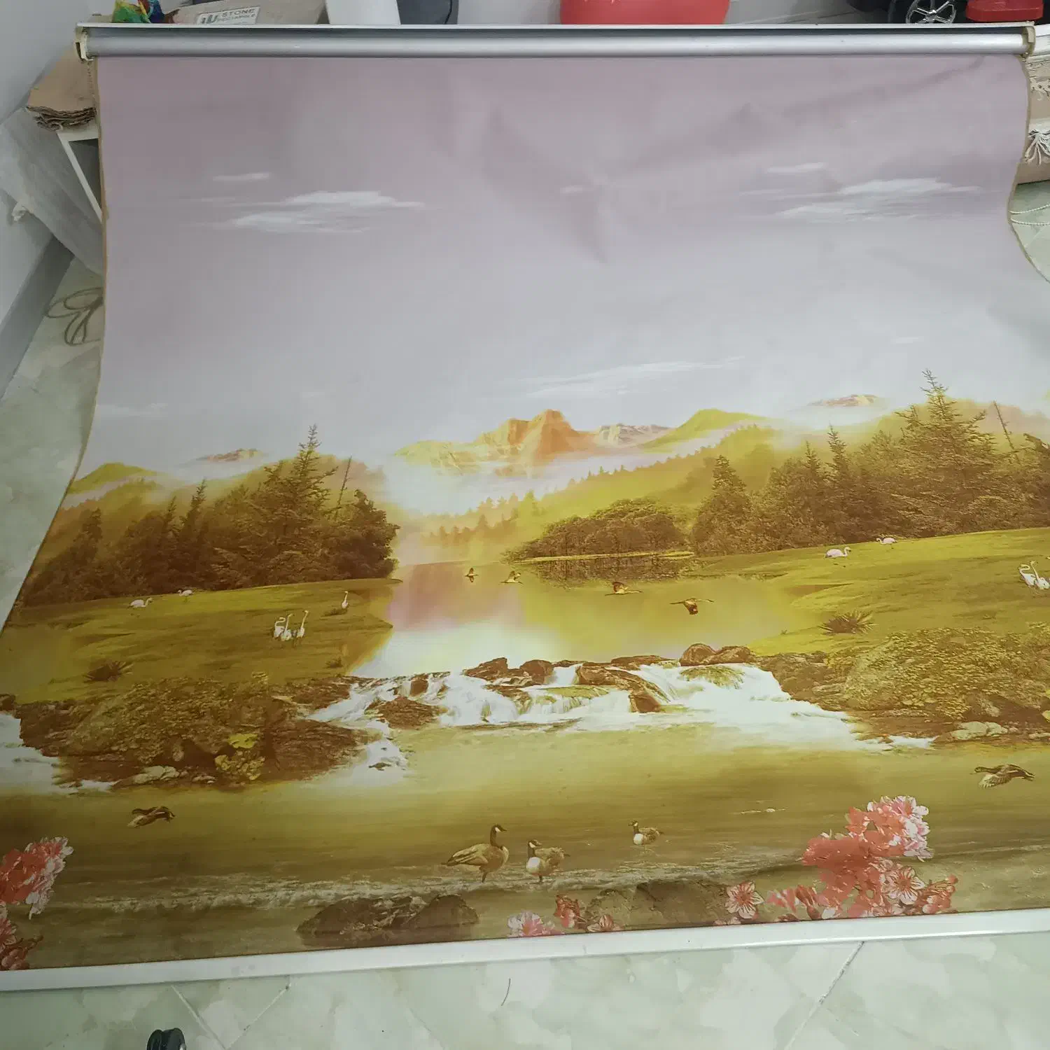 پرده زبرا|پرده، رانر، رومیزی|پیشوا, |دیوار