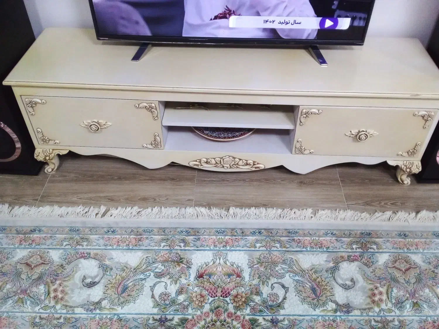 بوفه ومیزتلویزیون سالم|میز تلویزیون|شاهین دژ, |دیوار