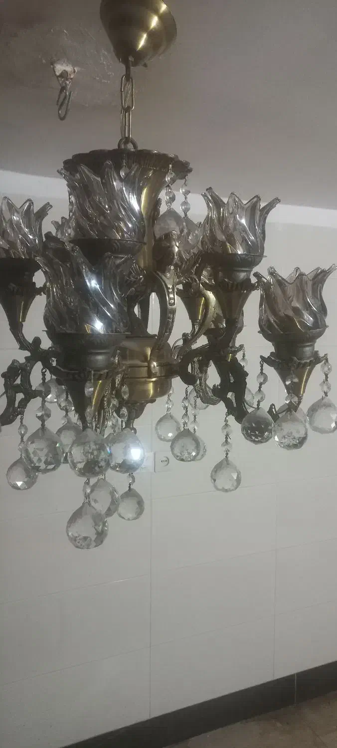 لوستر در حد نو|لوستر و چراغ آویز|اردبیل, |دیوار