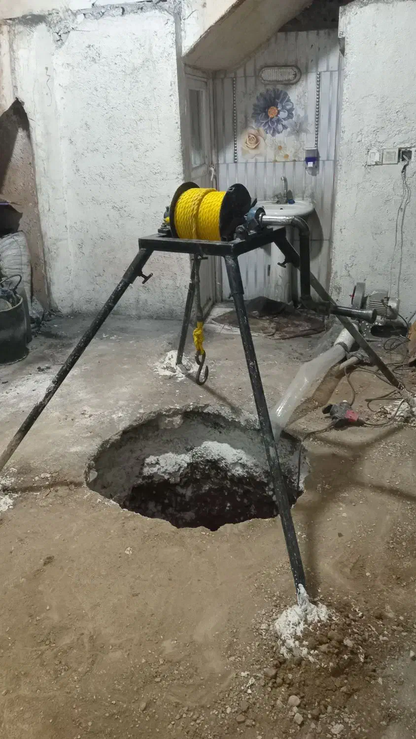 چاه کن لایروبی وصل اگو|خدمات پیشه و مهارت|مشهد, نوید|دیوار