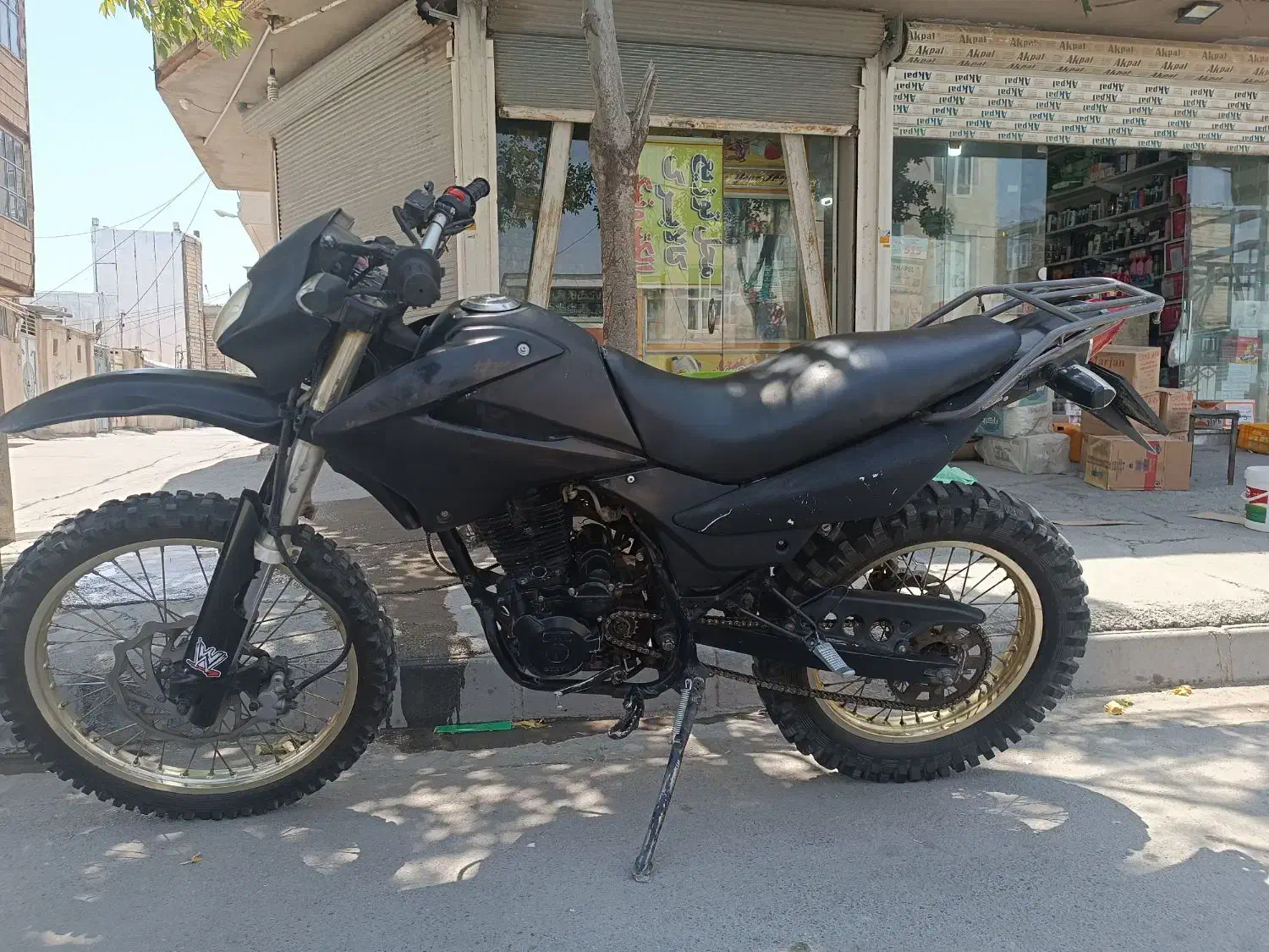 متور تریل ۲۰۰|موتورسیکلت|کرمانشاه, |دیوار