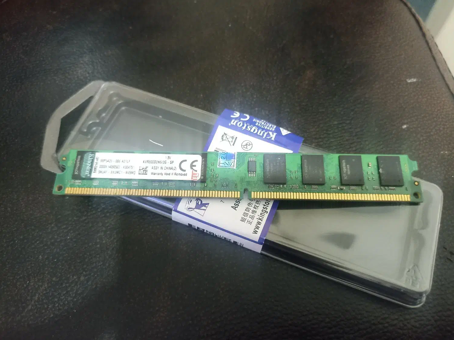 رم 2gسیستمddr2کینگستون نو|قطعات و لوازم جانبی رایانه|کرج, خرمدشت|دیوار