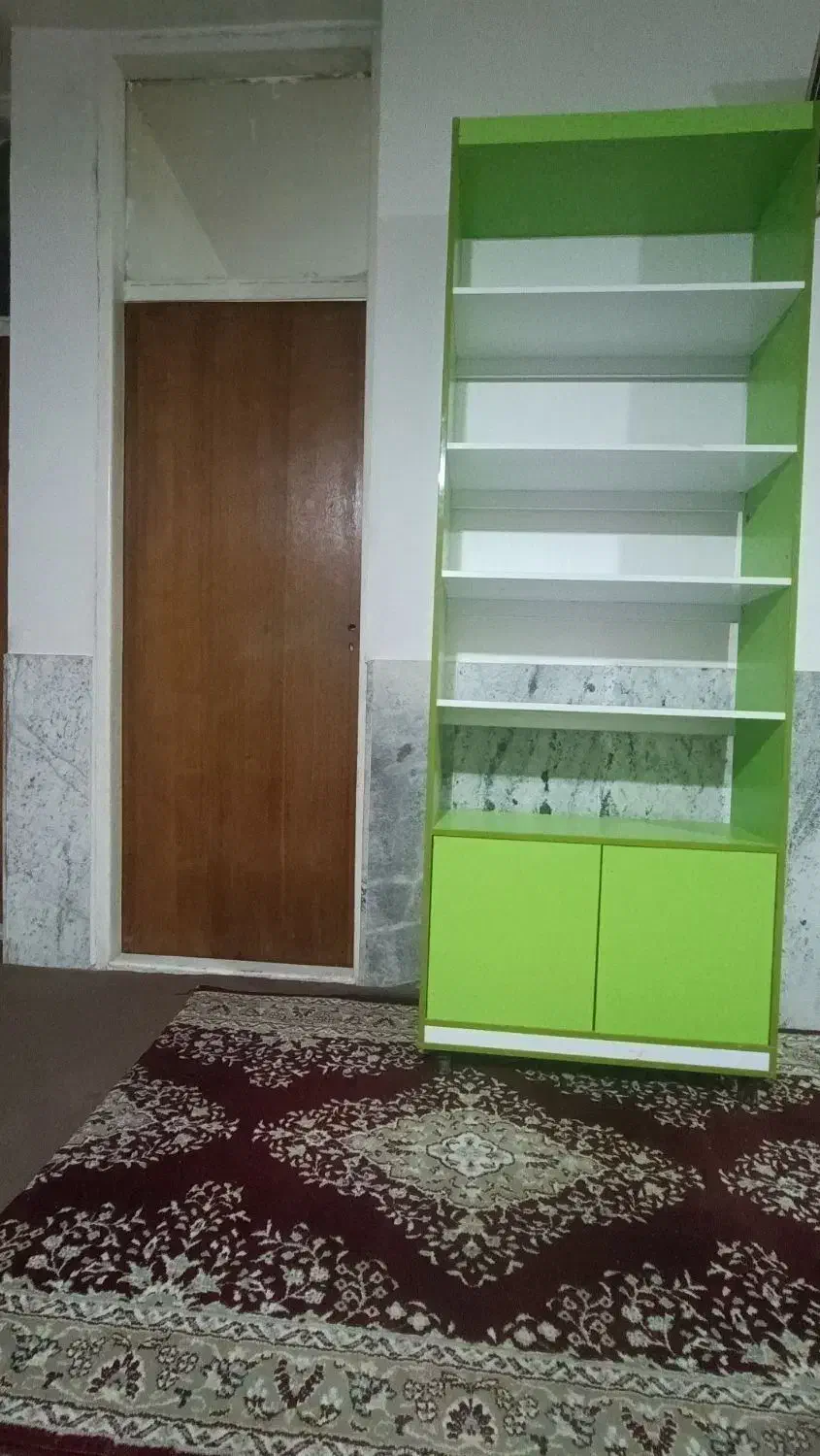 کمدو کتابخانه|کتابخانه، شلف، قفسههای دیواری|اسفراین, |دیوار