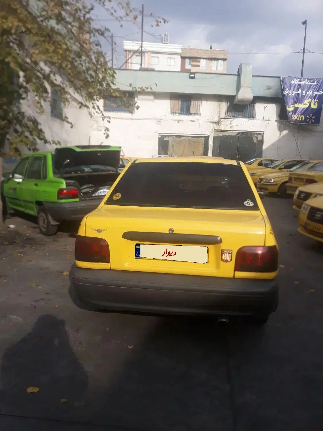 تاکسی پراید مدل ۸۷|خودرو سواری و وانت|تهران, شهید اسدی|دیوار