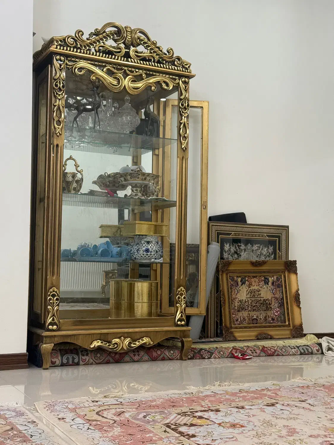 ویترین چوب|بوفه، ویترین، کنسول|اسلام‌شهر, شهرک الهیه|دیوار