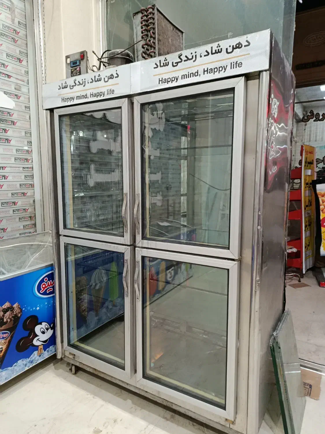 یخچال ۴ درب|فروشگاه و مغازه|هشتگرد, شهرک گلها|دیوار