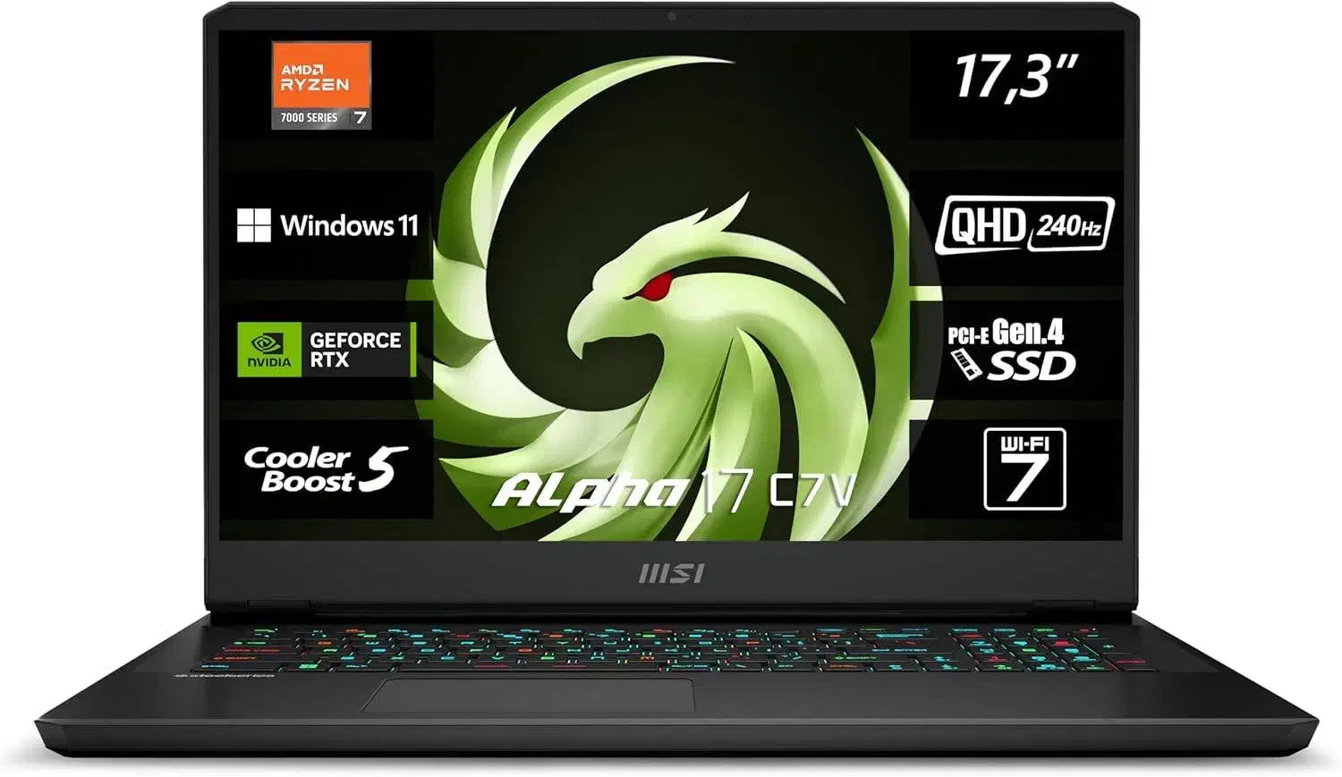 لپتاپ MSI Alpha 17 Gaming Laptop|رایانه همراه|تهران, فردوس|دیوار