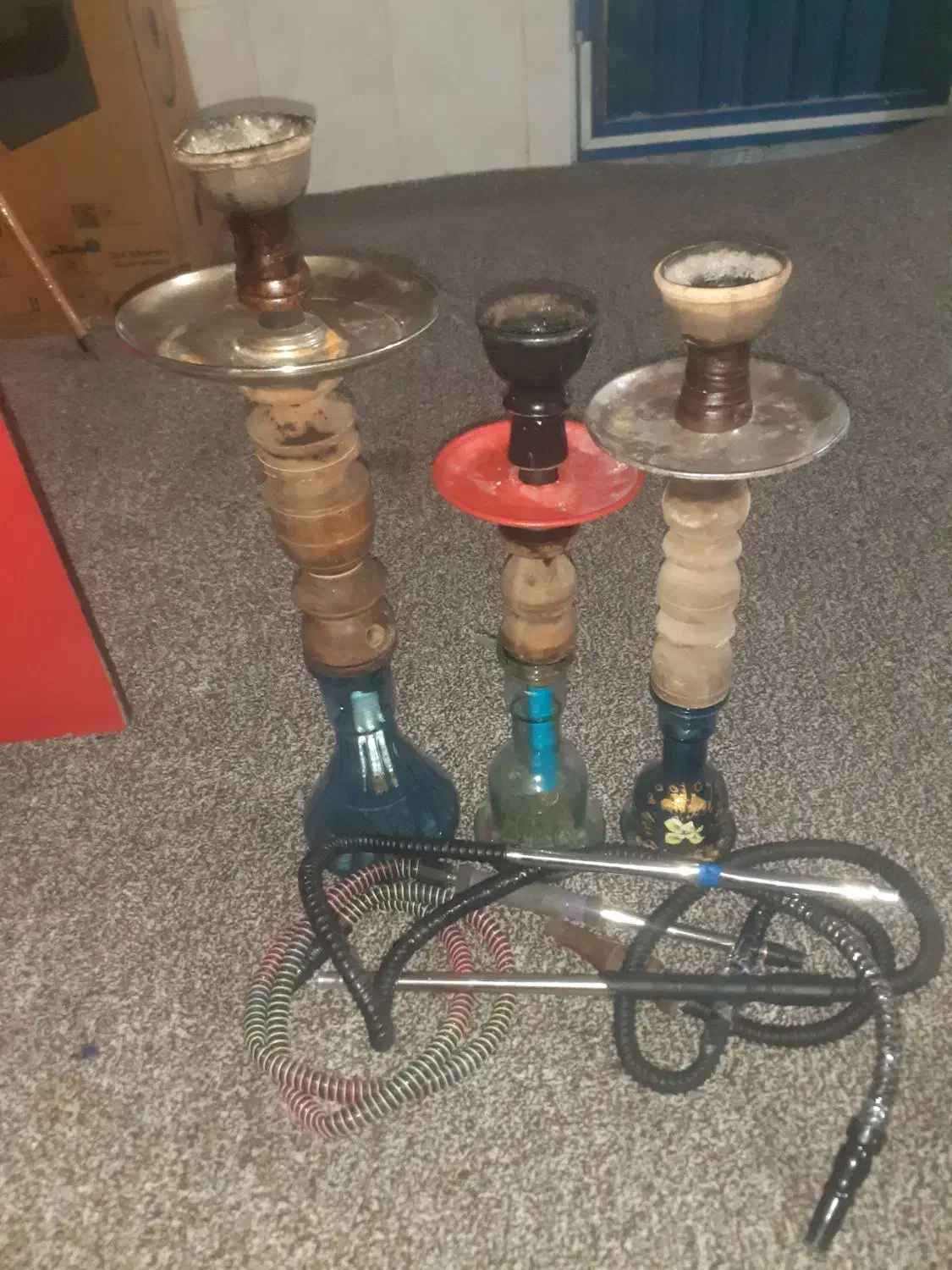 سه تا قلیون کامل ابندی در ملاثانی قیمت ۶۹۰ تومن|کافی‌شاپ و رستوران|باوی, |دیوار