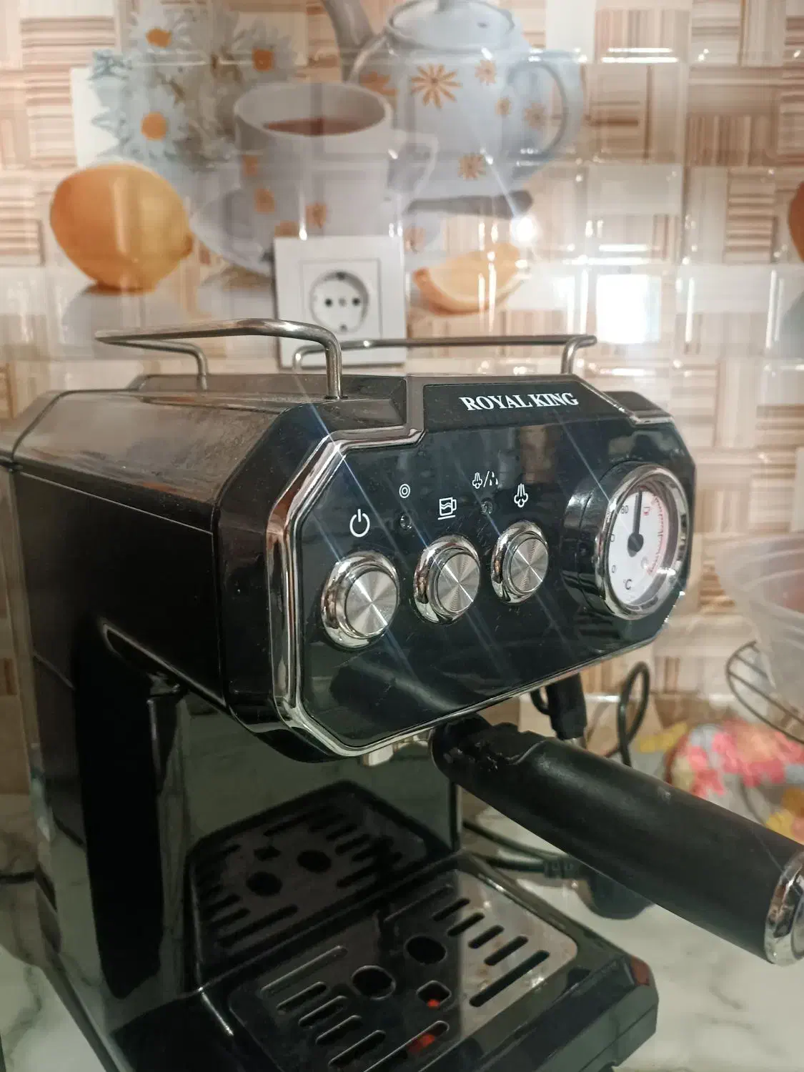 قهوه ساز رویال کینگ|سماور، چای‌ساز، قهوه‌ساز|صدرا-فارس, فاز ۱|دیوار