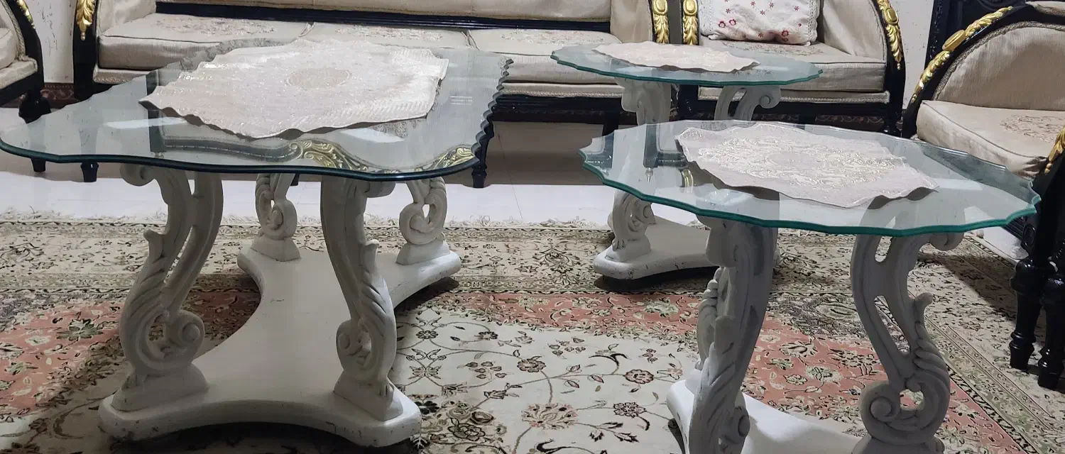 مبل ۹ نفره سلطنتی|مبلمان خانگی و میز عسلی|تنکابن, |دیوار