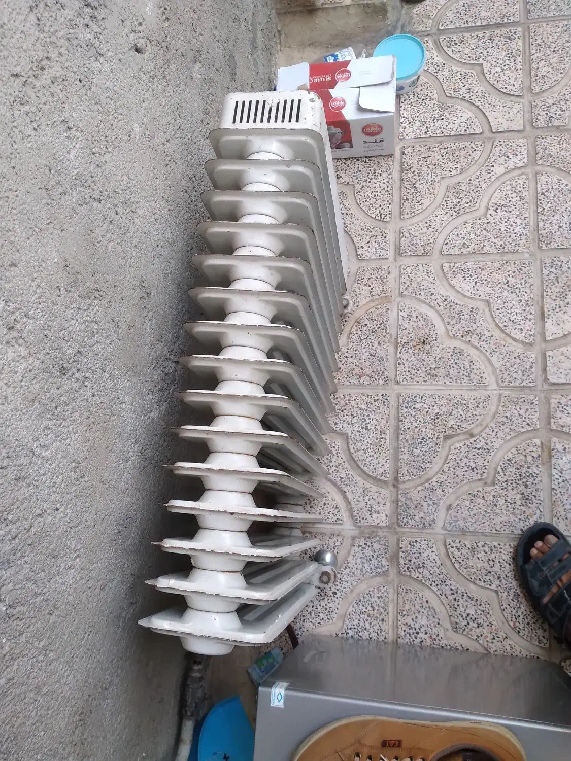 شوفاژ برقی روغنی ۱۵پره انگلیسی درحد|آبگرمکن، پکیج، شوفاژ|هشتگرد, هشتگرد قدیم|دیوار