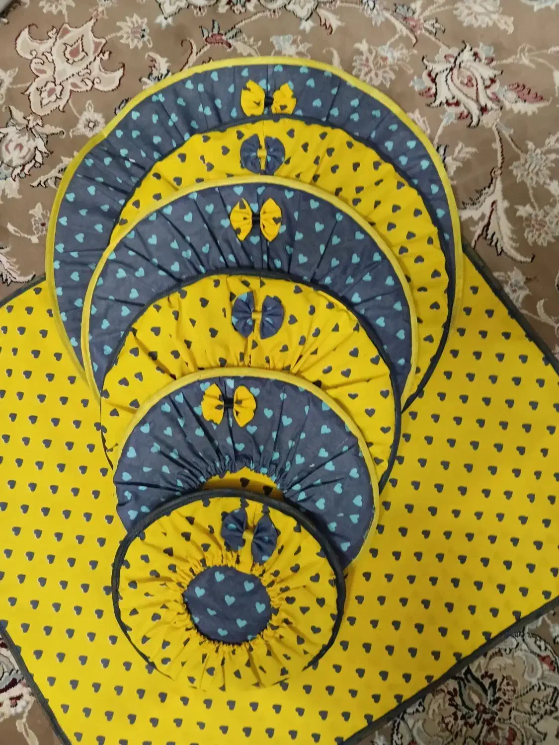 دوخت سرویس آشپزخانه|سفره، حوله، دستمال آشپزخانه|یزد, |دیوار