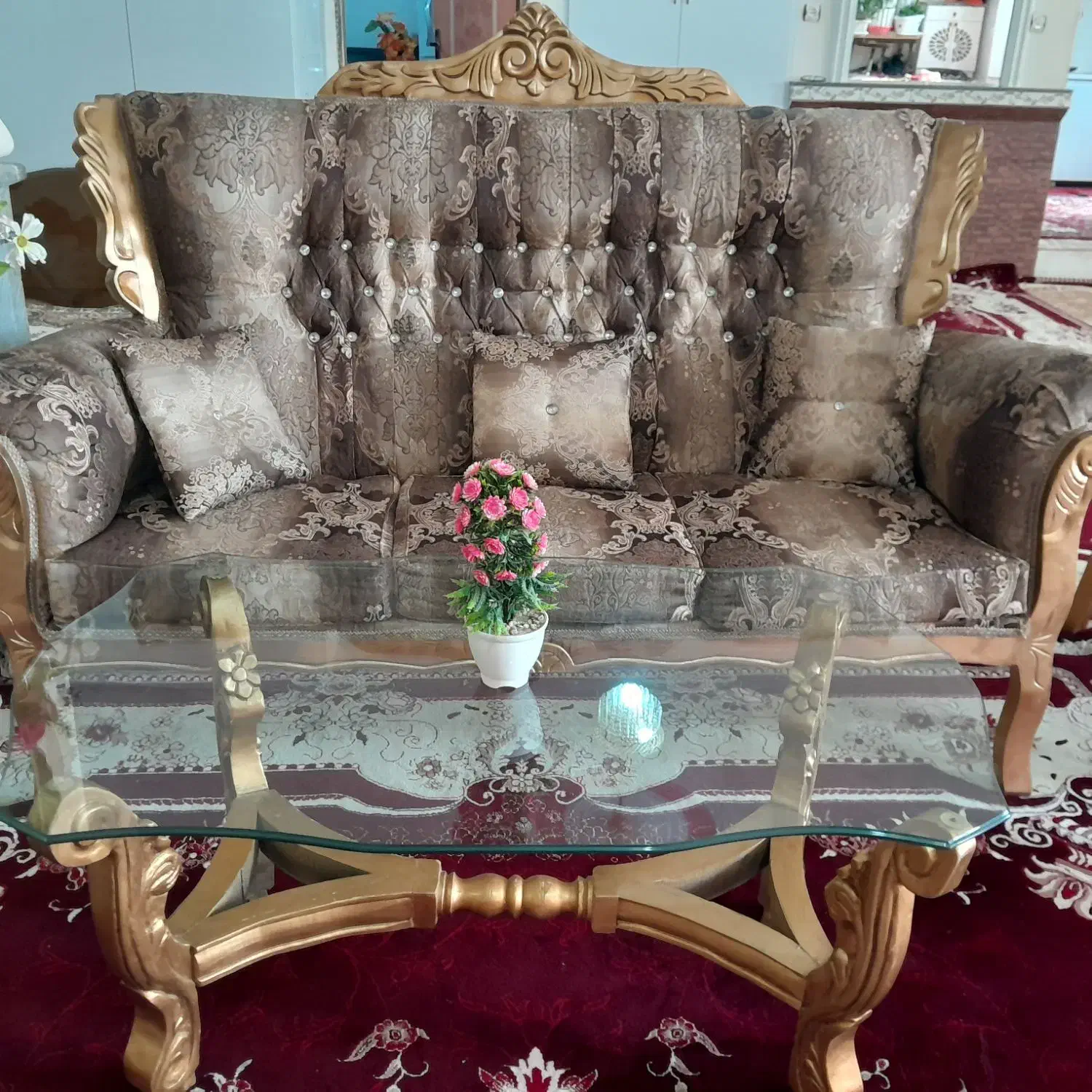 مبل هفت نفره راحتی|مبلمان خانگی و میز عسلی|سراب, |دیوار