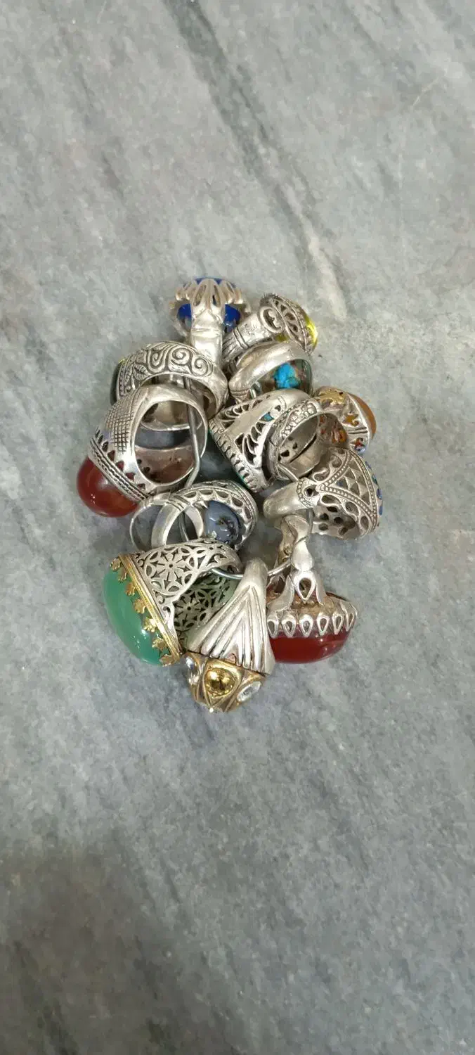 انگشترهای نقره|جواهرات|تبریز, |دیوار