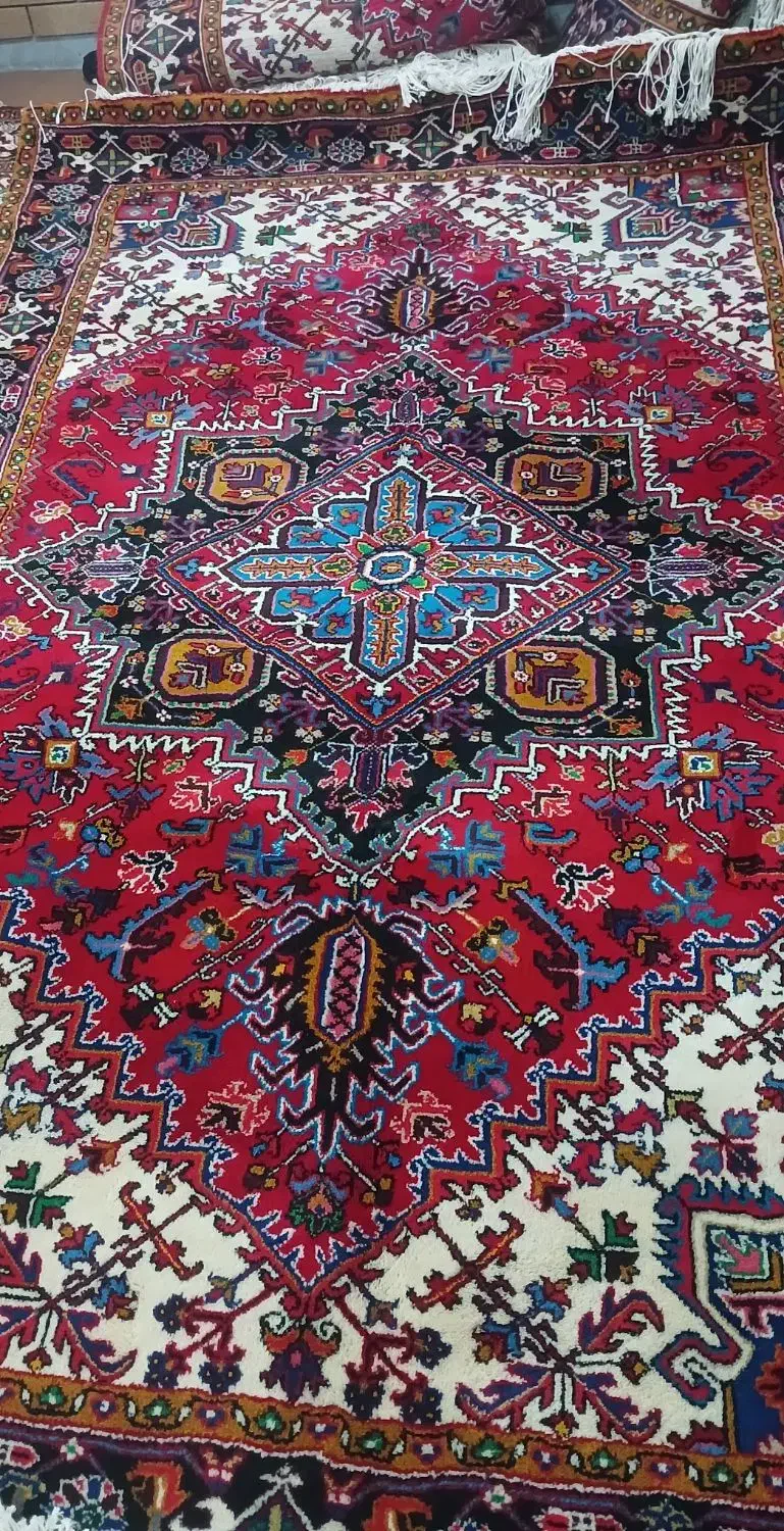 1جفت فرش دستباف ارباطان|فرش|تبریز, |دیوار