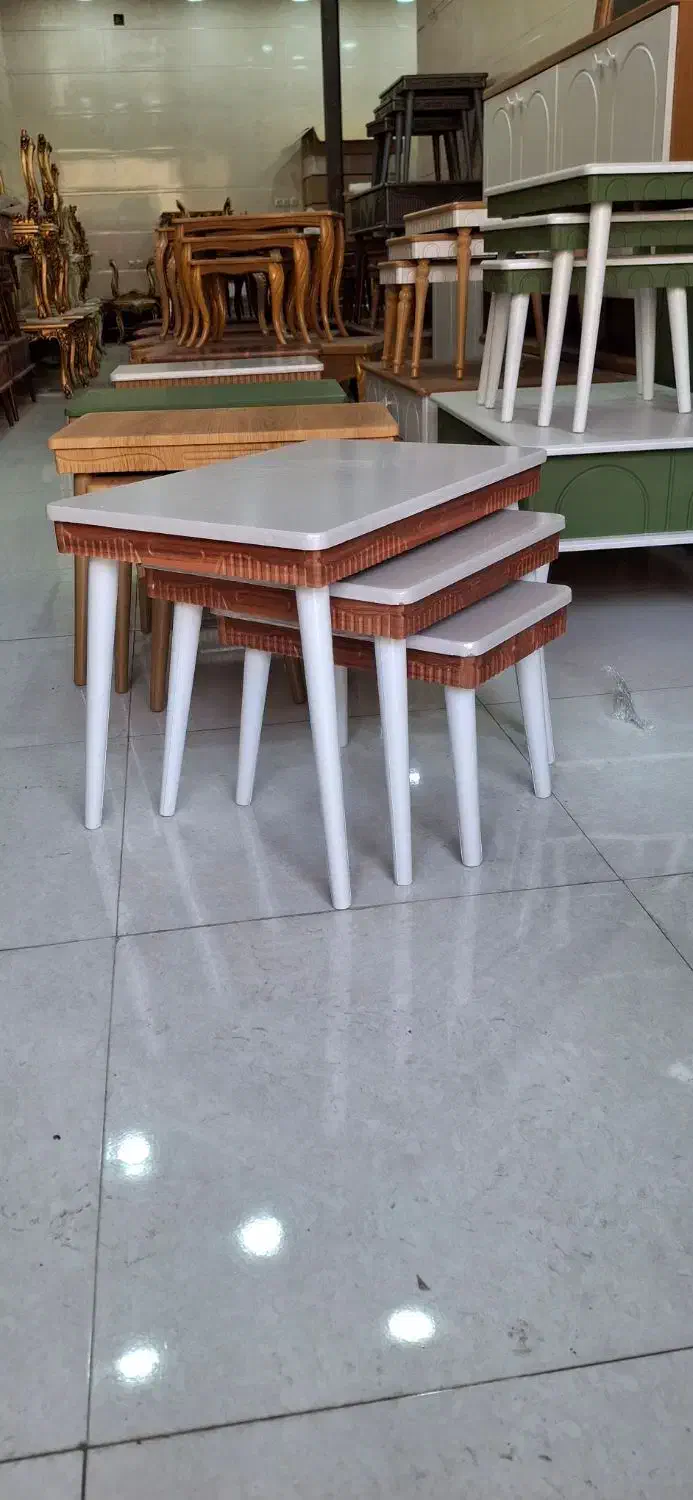 عسلی 3تیکه چستر|مبلمان خانگی و میز عسلی|قم, شاه ابراهیم|دیوار